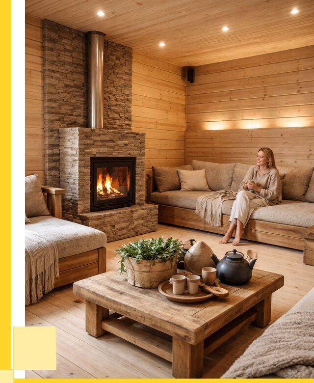 Проект бани с комнатой отдыха в Спасске-Дальнем от 36215 р. | ЭриданСпс