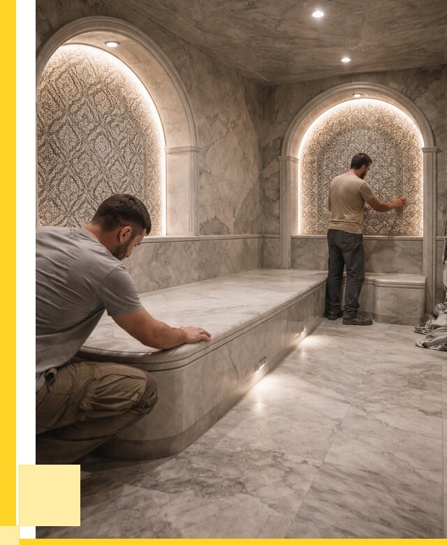 Турецкие бани под ключ в Спасске-Дальнем от 258675 р. | ЭриданСпс