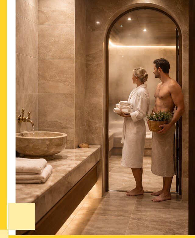 Проект и монтаж сауны и хамама в Спасске-Дальнем от 362145 р., ЭриданСпс