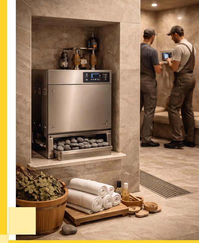 Парогенераторы для хамама в Спасске-Дальнем от 77603 р. | ЭриданСпс