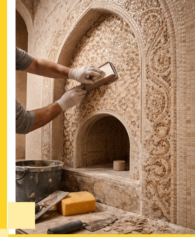 Мозаика для хамама в Спасске-Дальнем под ключ от 5174 р. | ЭриданСпс