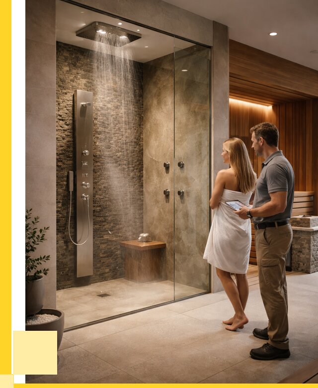 Купить душ впечатлений для дома в Спасске-Дальнем от 87950 р. | ЭриданСпс